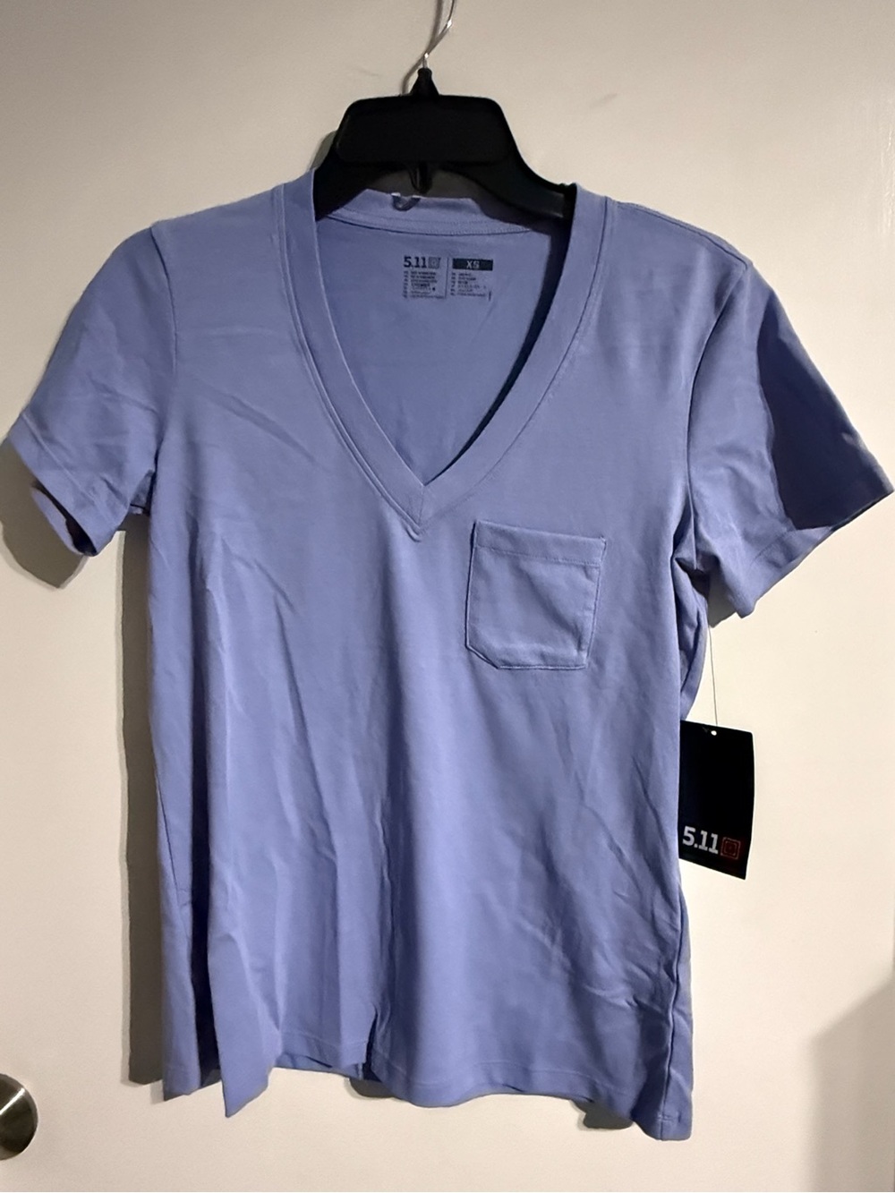 5.11 Tactical Lavender V-Neck Tee - XS